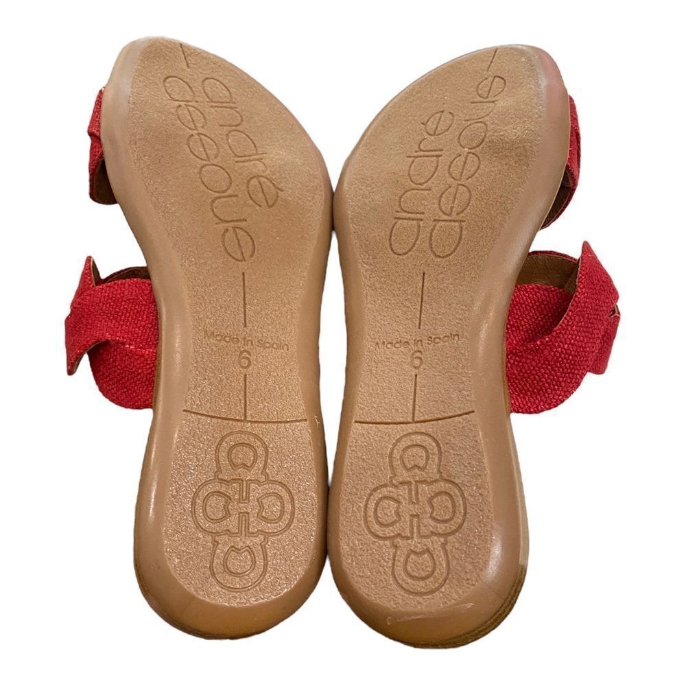 Andre Assous Red Sandals - Picture 6 of 6